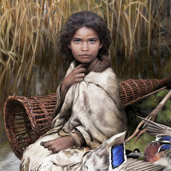 Stone Age Girl Lola Exhibition Museum Lolland-Falster